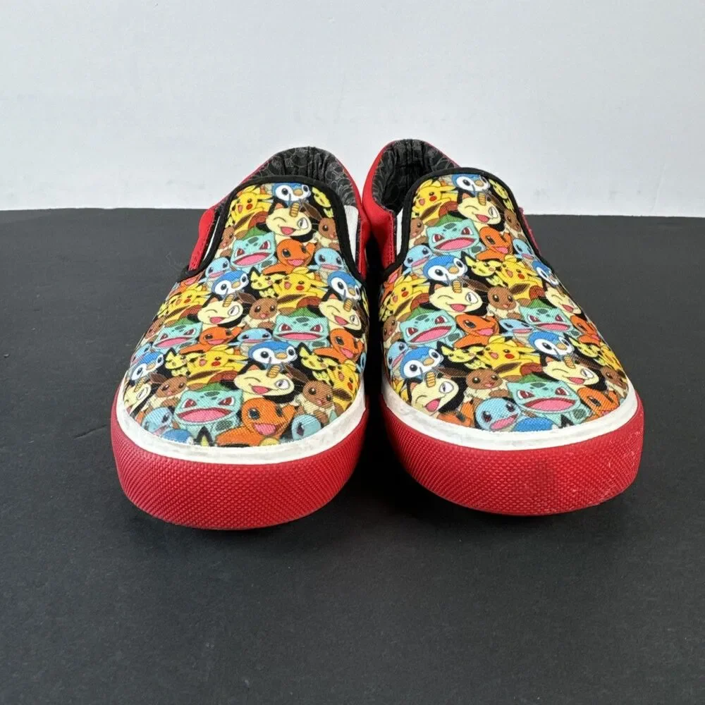 Ground UP Pokemon Slip-On Canvas Sneaker Shoes Youth / Men’s Size‎ 6